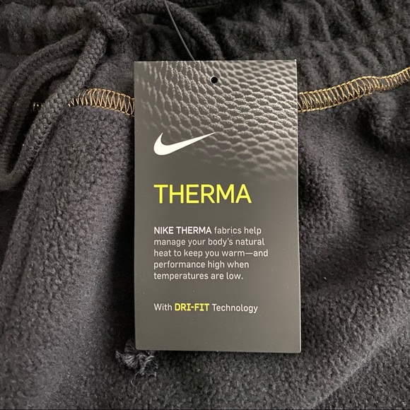 NWT Women’s Nike Black Therma Sweatpants XXL - Picture 5 of 8